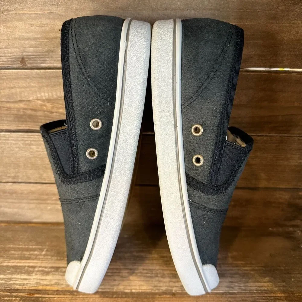 New Mens Keen Eldon Harvest Black Suede Sneakers Shoes Slip On Walking‎ Size 7.5